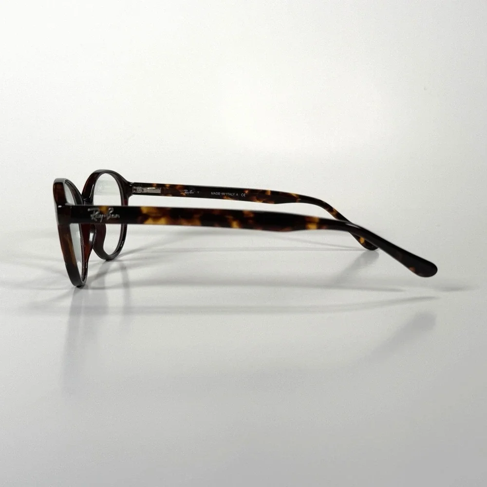 Ray-Ban 5193‎ 2005 Eyeglasses Frame Only 50-21-140 Brown Tortoise Shell Round